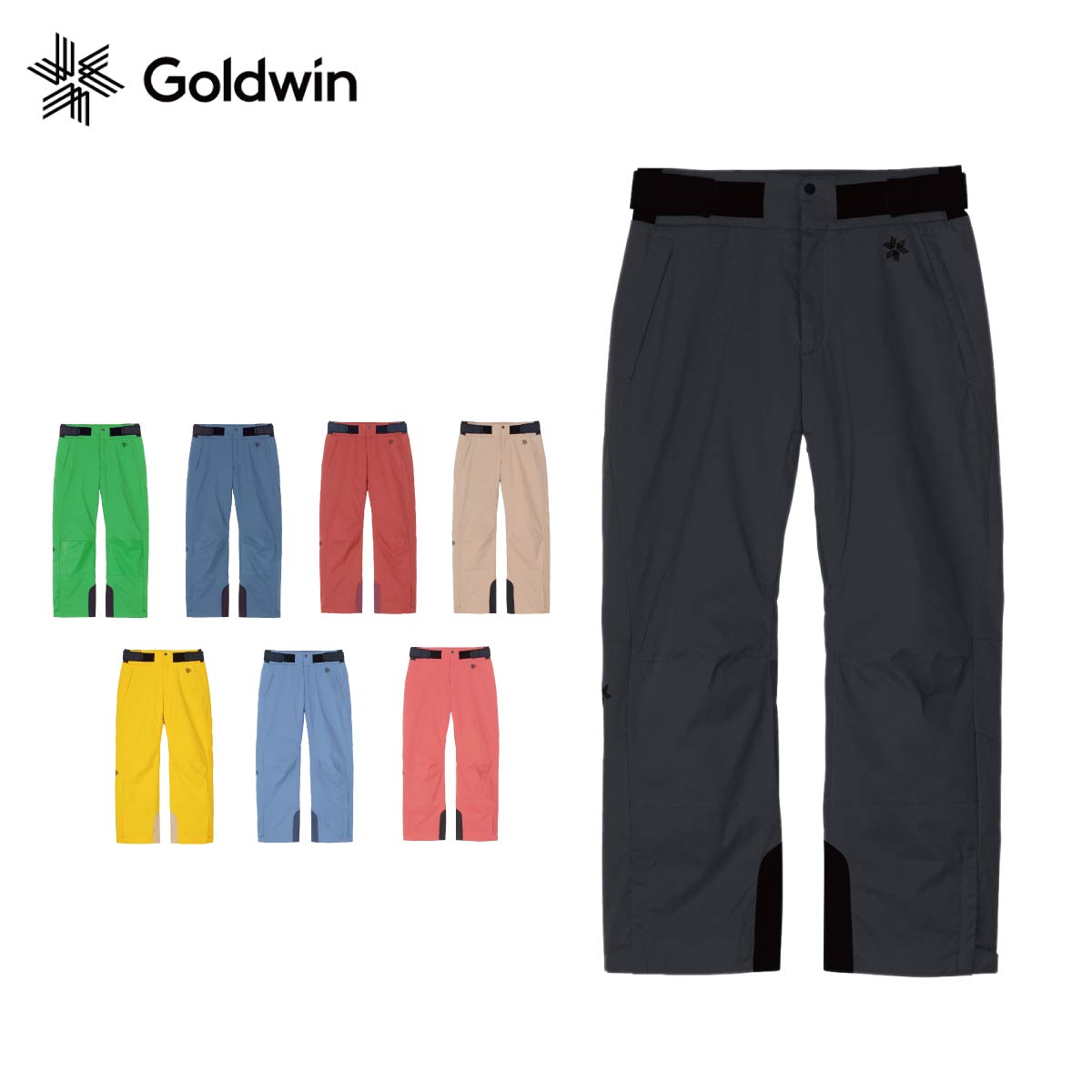 楽天市場】GOLDWIN G33355A 2-tone Color Wide Pants 24-25(2025