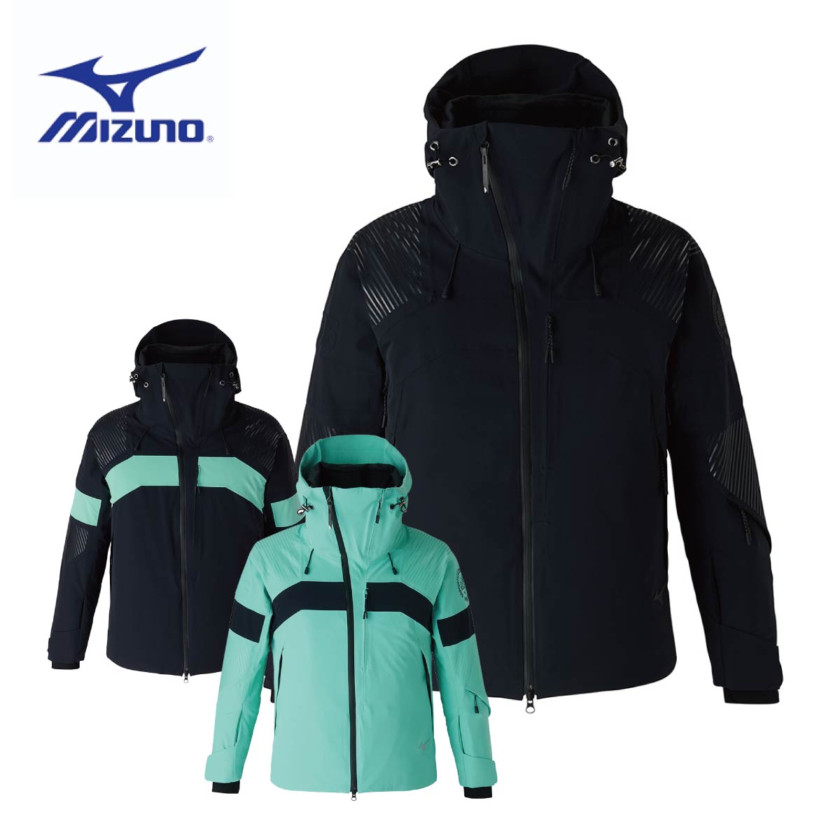 楽天市場】MIZUNO Z2MEB300 BLACK PREMIUM PARKA 25-26(2026)モデル