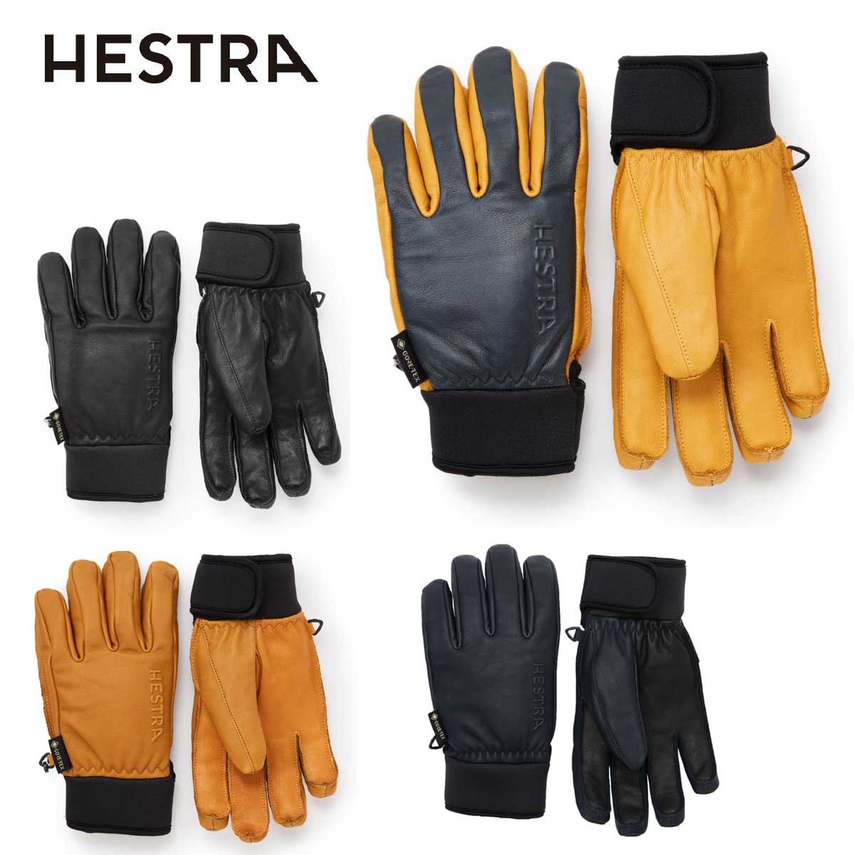 【新品未使用】HESTRA スキーグローブ HESTRA（ヘストラ） スキーグローブ ALPINE SHORT GORE-TEX ゴアテック