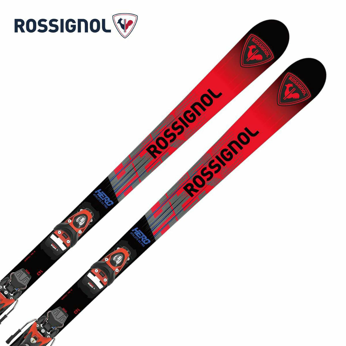 ROSSIGNOL ロシニョール スキー板 キッズ ジュニア 2026 HERO ATHLETE GS PRO / RANDR01 + NX 10 GW プレート/ビンディング セット 取付無料 グリップウォーク対応｜スキー用品通販　スノーファミリー