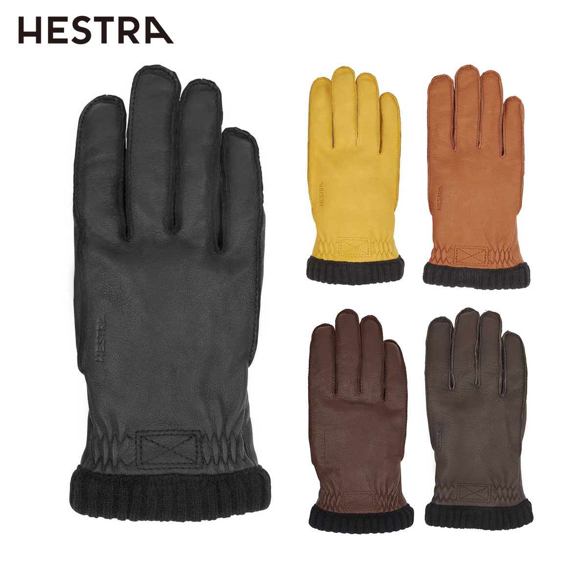 HESTRA ヘストラ スキーグローブ メンズ レディース <2027> 20210 / Deerskin Primaloft Rib 日本正規品|スキー用品通販 スノーファミリー