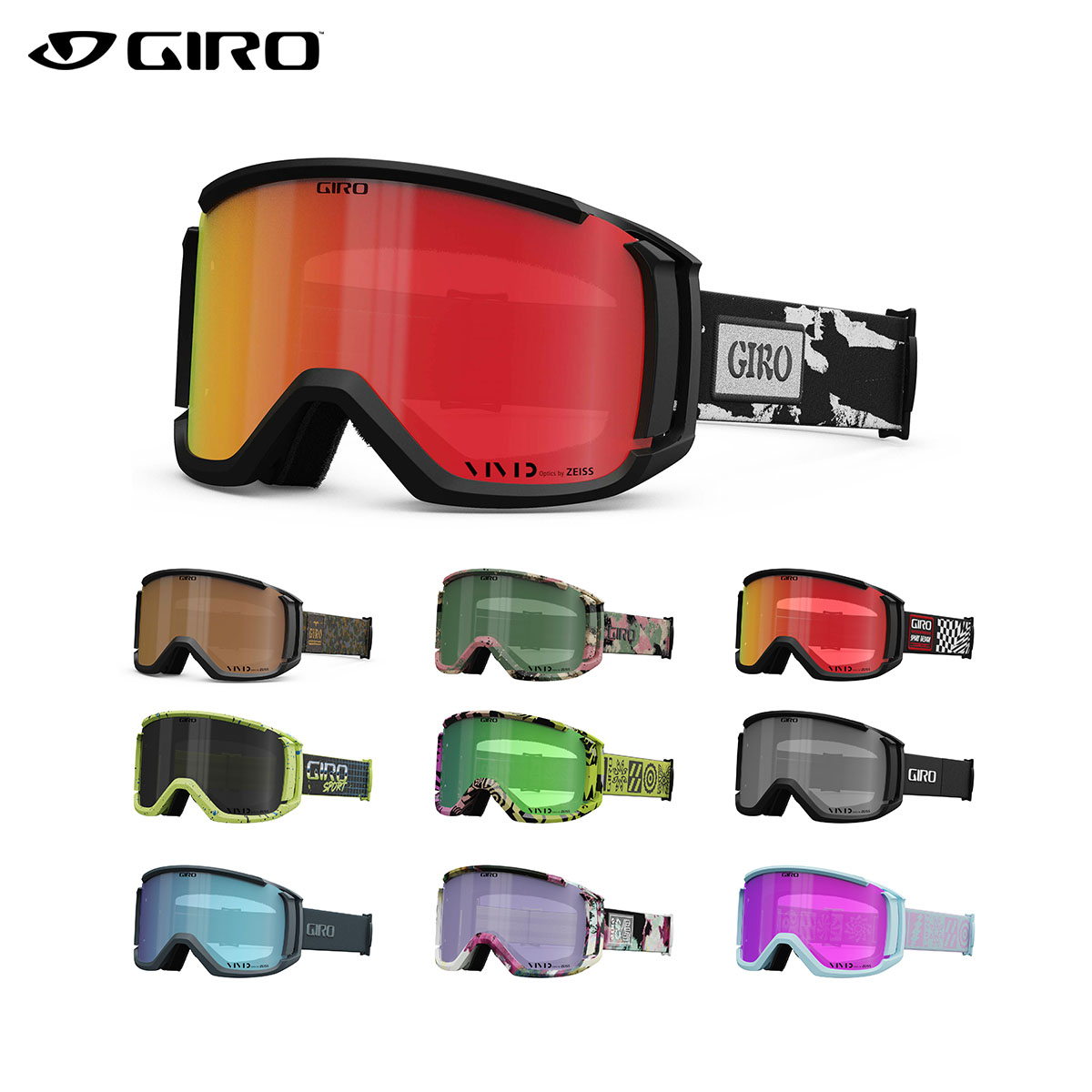 楽天市場】23-24 GIRO ゴーグル REVOLT Asian Fit : 正規品/ジロー