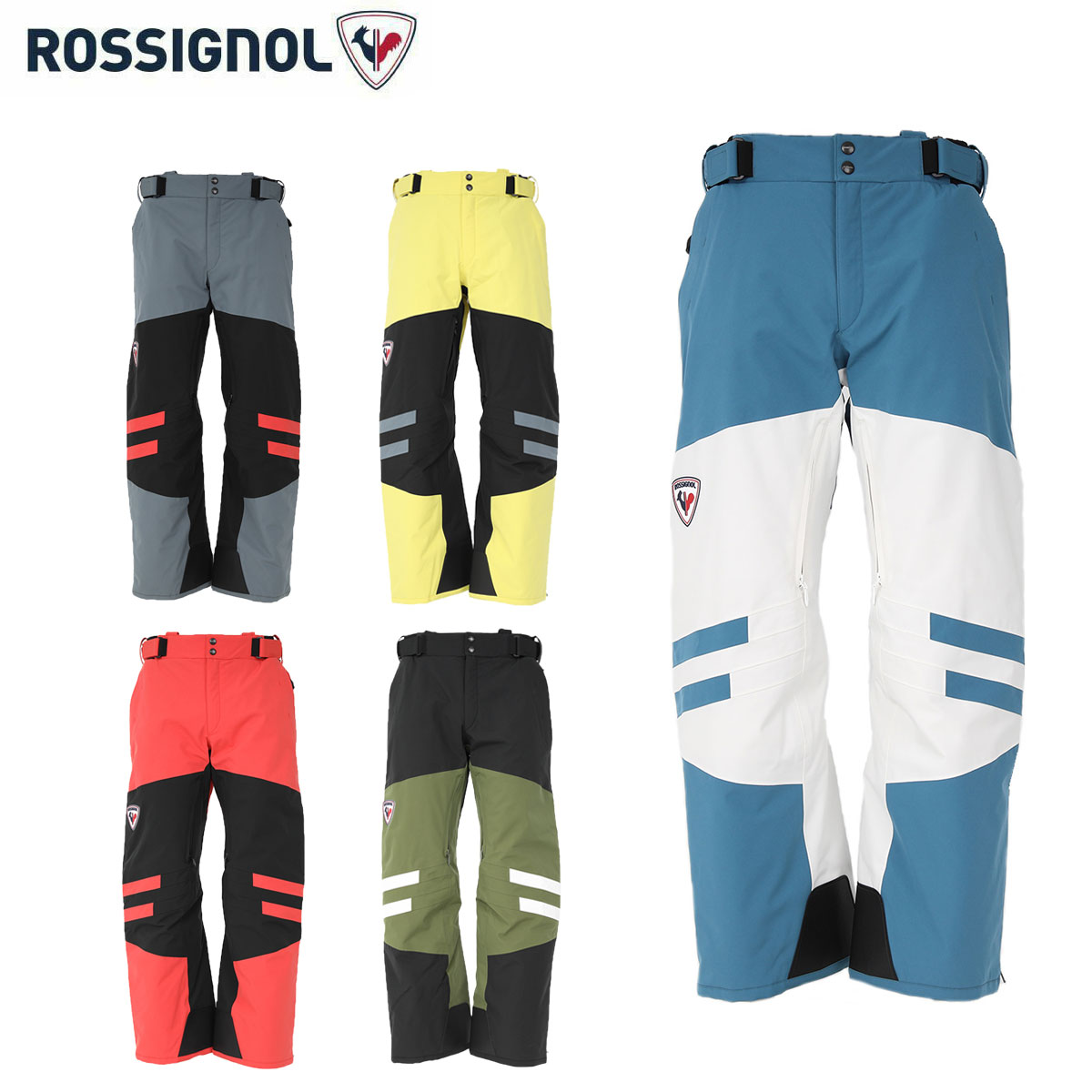ROSSIGNOL ロシニョール スキーの板御召しもの ズボン下 メンズ レディース ＜2026＞DEMO TEAM PANTS / 示威運動野球クラブズボン下