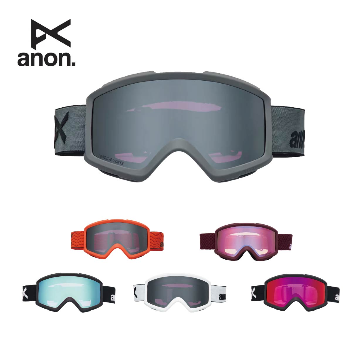 ANON アノン スキーゴーグル メンズ レディース 2026 Helix 2.0 Goggles + Bonus Lens Low Bridge ヘリックス2.0 ゴーグル+ボーナスレンズ ローブリッジ 222571【スペアレンズ付】【眼鏡・メガネ対応ゴーグル】【ミラー】【ASIAN FIT】 日本正規品