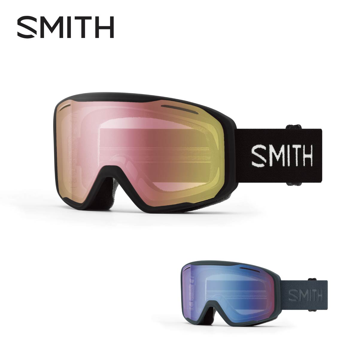 SMITH スミス スキーゴーグル メンズ レディース＜2026＞Blazer / ブレイザー【調光】【眼鏡・メガネ対応ゴーグル】【ASIAN FIT】【ミラー】 日本正規品