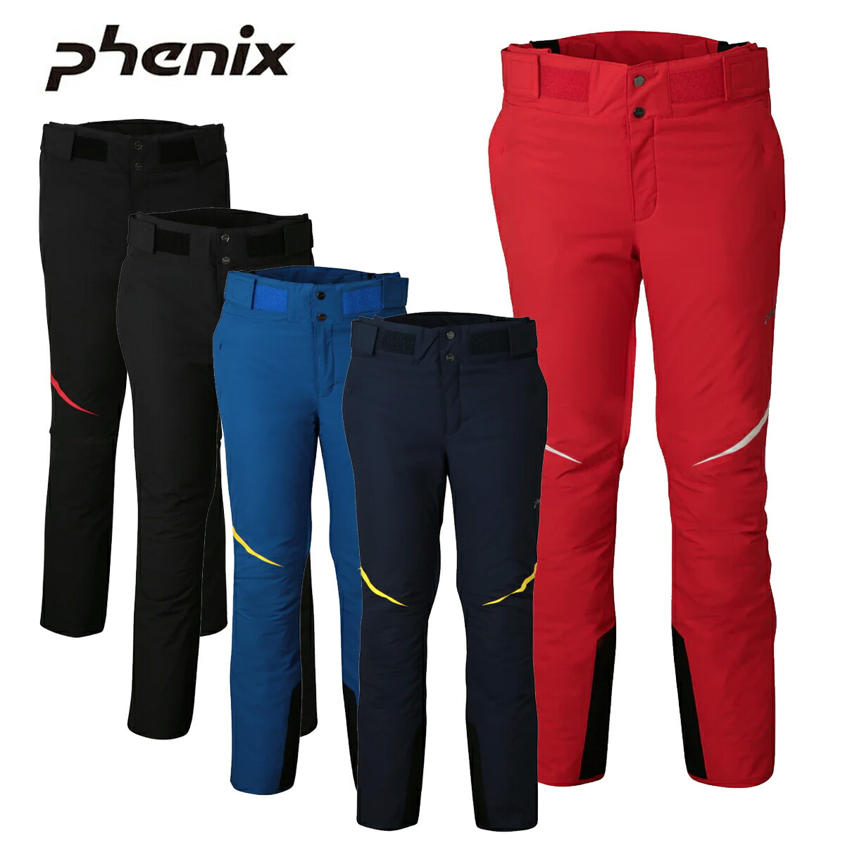 PHENIX アリゾナ州の州都 スキーの板お召しもの ズボン下 メンズ＜2026＞ESM25OB32 / Triangle Motif Pants