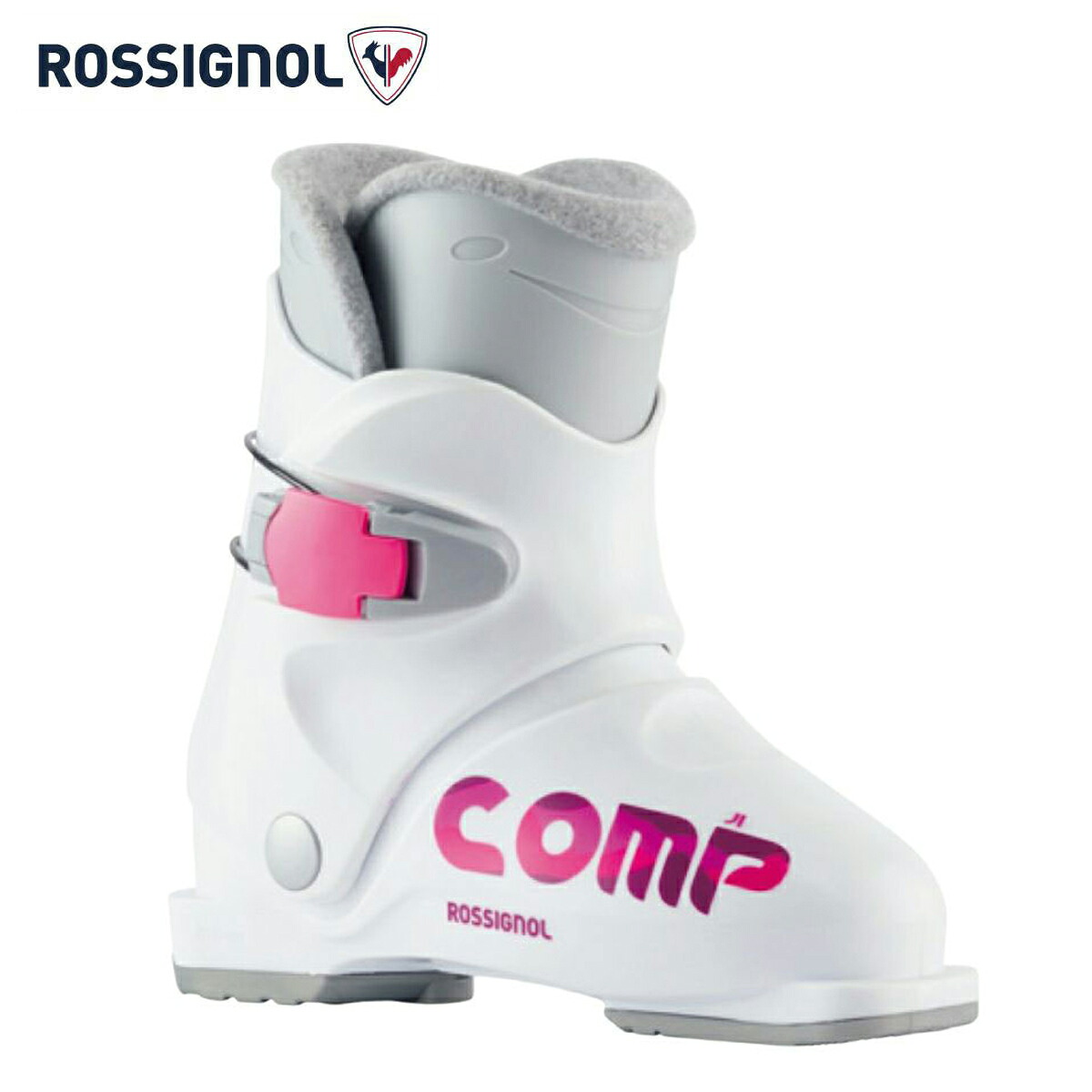 ROSSIGNOL ロシニョール スキー ブーツ キッズ ジュニア＜2026＞COMP J1 - WHITE / RBM6030 ｜スキー用品通販　スノーファミリー