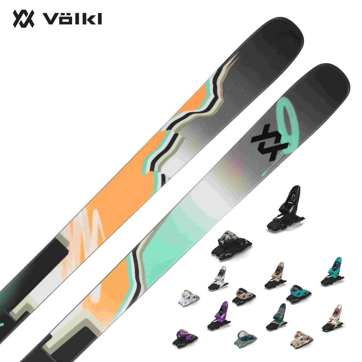 VOLKL フォルクル スキー板 メンズ レディース ＜2025＞ REVOLT 84 + SQUIRE 11 ビンディング セット 取付無料 グリップウォーク対応