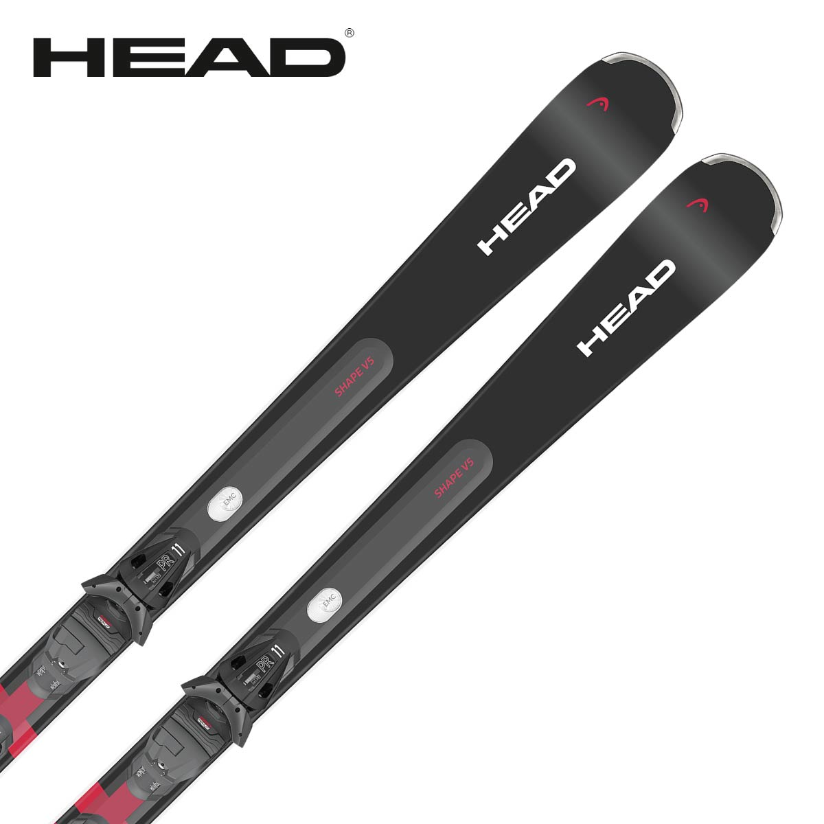 楽天市場】ヘッド スキー ビンディングセット HEAD SHAPE V1 +SLR PRO