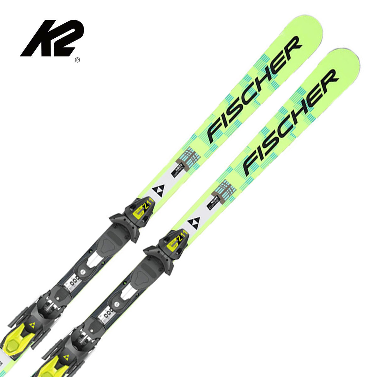 FISCHER フィッシャー スキーの板板 キッズ 御坊っちゃん＜2026＞RC4 NOIZE GS JR. M-PLATE 158-168 [A10325]+ RC4 Z11 FREEFLEX Brake 85 [A][T00724] ビンディング 仕かける 滑りだし無料 ウィンタースポーツ-スキー用品-スポーツ・アウトドア