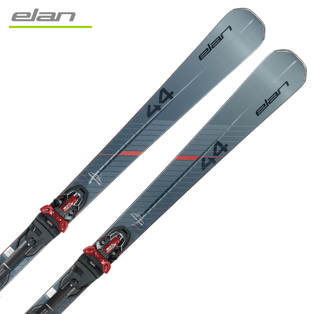 ELAN エラン スキー板 メンズ レディース＜2026＞PRIMETIME 44 FUSION X + EMX 12.0 GW FUSION X [ABCLUW25] プレート / ビンディング セット 取付無料 グリップウォーク対応