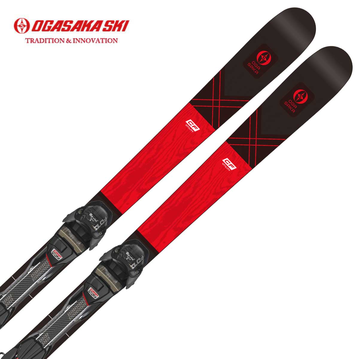 OGASAKA オガサカ スキーの板板 メンズ レディース＜2026＞CF + FDT TP 10 BK×AN ビンディング 仕掛ける 打っ付け無料