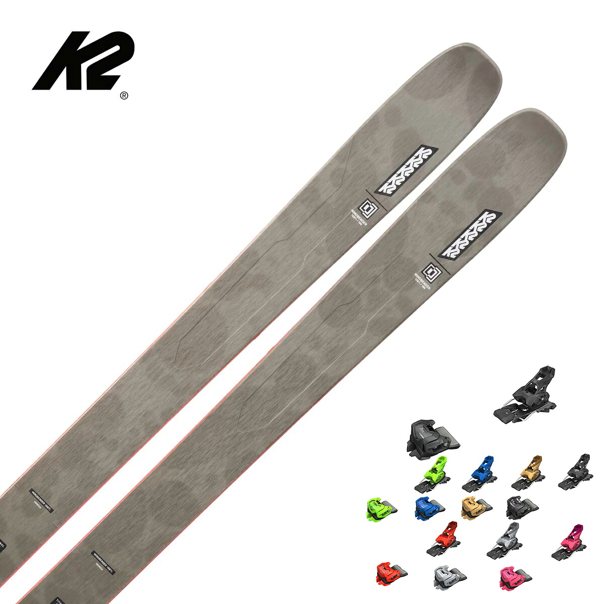 K2 ケーツー スキー板 メンズ レディース＜2026＞MINDBENDER 108Ti [KS250947] + チロリア ATTACK 14 GW ビンディング セット 取付無料｜スキー用品通販　スノーファミリー