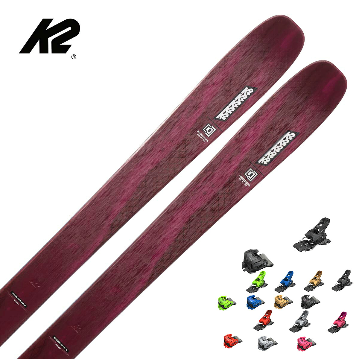 K2 ケーツー スキー板 レディース＜2026＞MINDBENDER 96C W [KS250966] + チロリア ATTACK 14 GW ビンディング セット 取付無料｜スキー用品通販　スノーファミリー