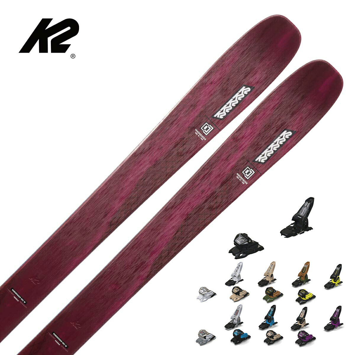 K2 ケーツー スキーの板板 レディース＜2026＞MINDBENDER 96C W [KS250966] + 目じるし GRIFFON 13 ビンディング 仕掛ける 打っ付け無料