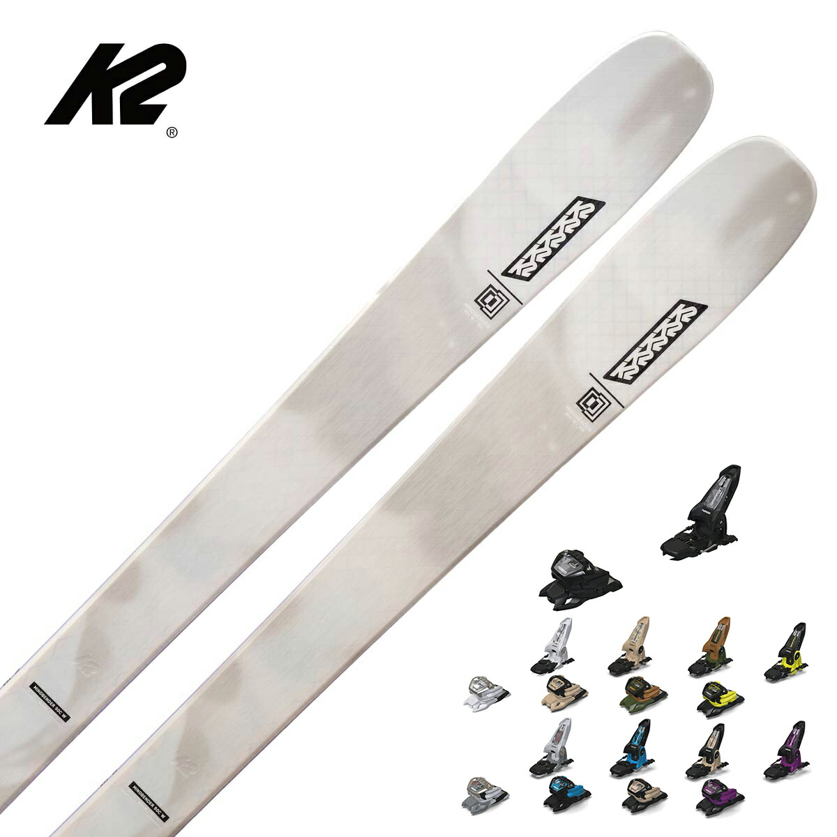 K2 ケーツー スキーの板板 レディース＜2026＞MINDBENDER 90C W [KS250967] + 目じるし GRIFFON 13 ビンディング 仕掛ける 打っ付け無料