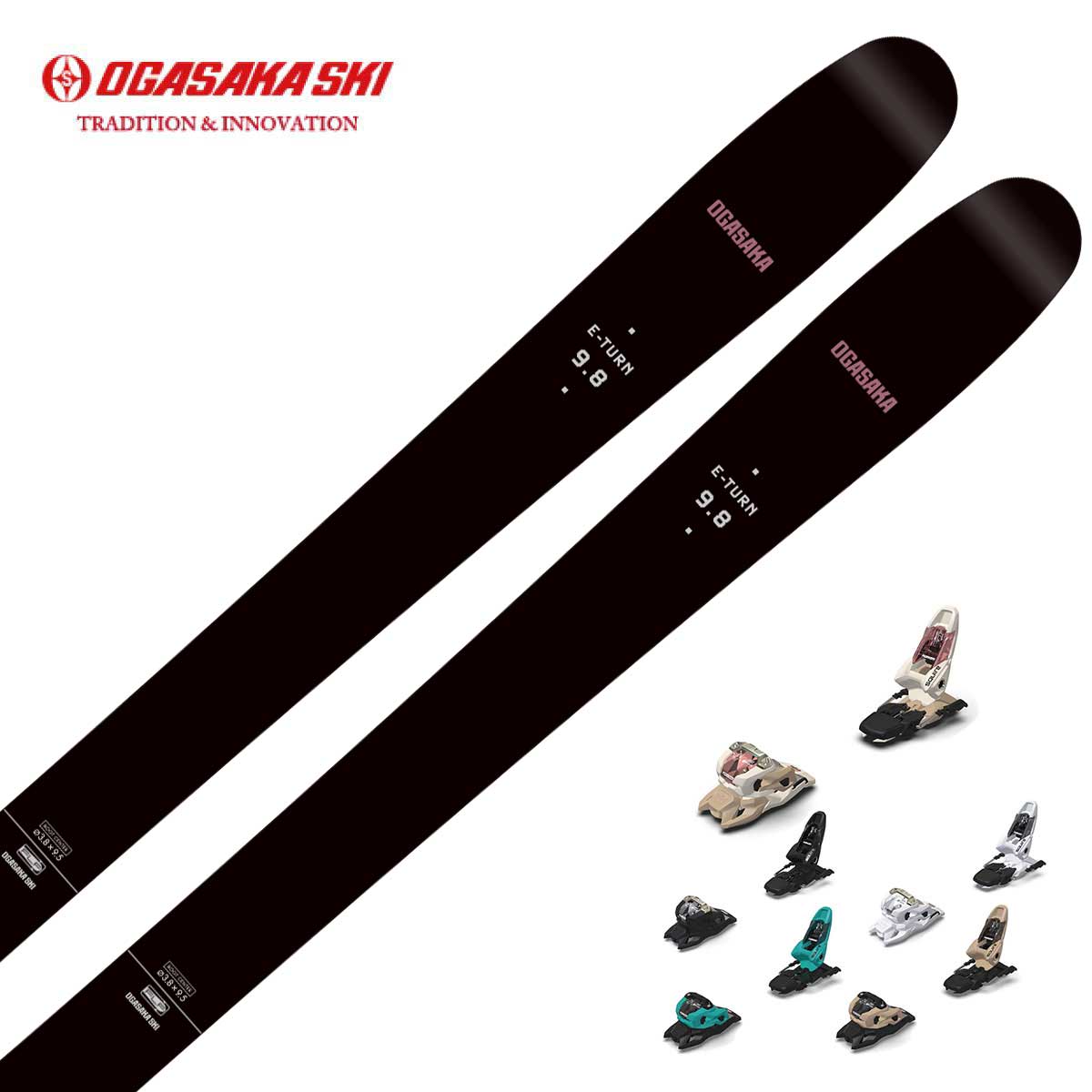 楽天市場】オガサカogasakaスキーE-TURNイーターン「ET-10.8」188cm+