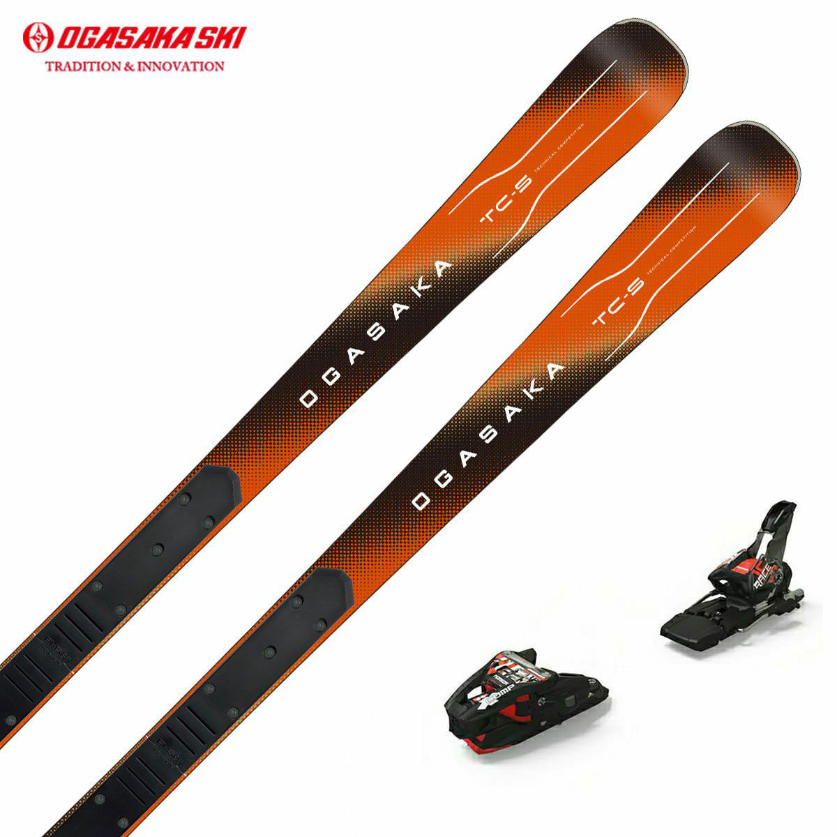 オガサカTC-SH 165cm＋MARKER XCELL16 オガサカ TC-SC 165cm FL585 マーカーExcel12 【公式通販】