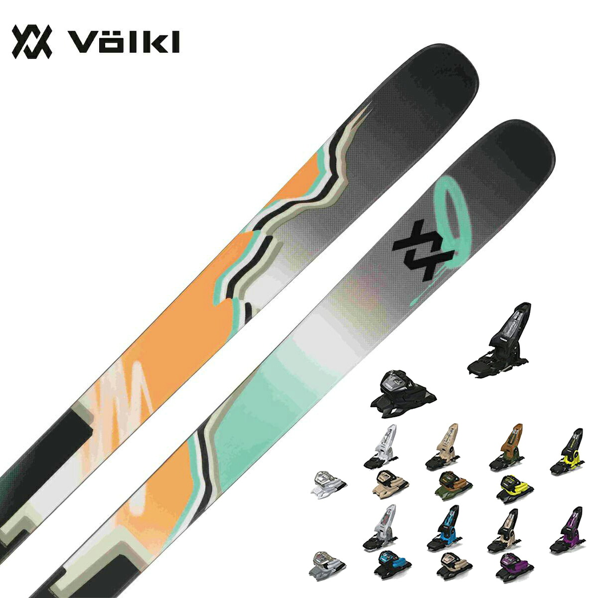 VOLKL フォルクル スキー板 メンズ レディース 2025 REVOLT 84 [V2410156] + マーカー GRIFFON 13 ビンディング セット 取付無料
