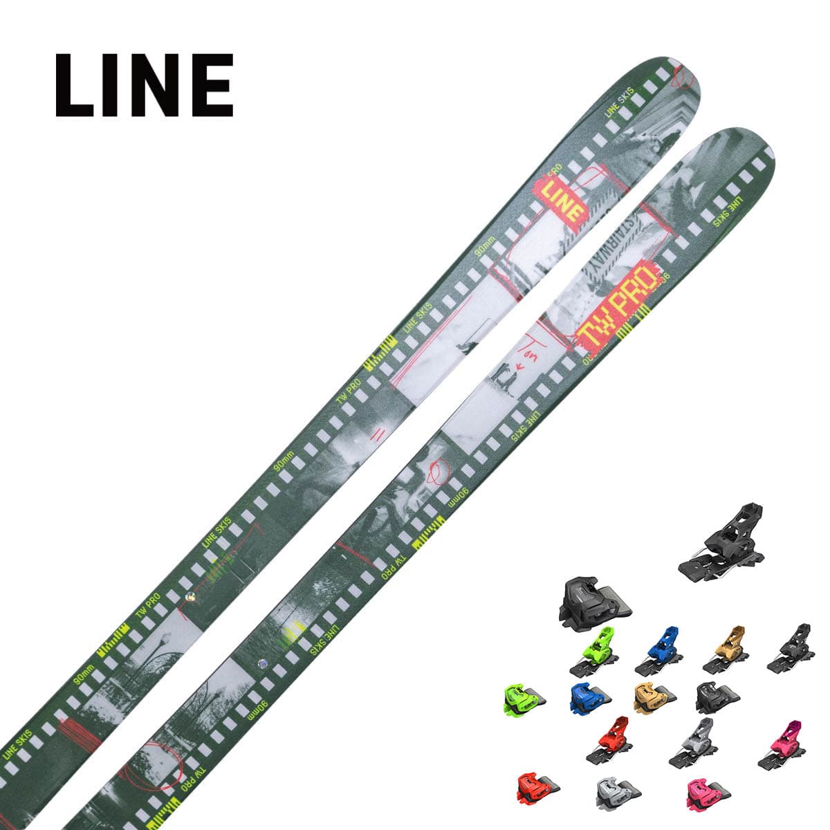 LINE ライン スキー板 メンズ レディース＜2026＞TOM WALLISCH PRO [LN2509340] + チロリア ATTACK 14 GW ビンディング セット 取付無料