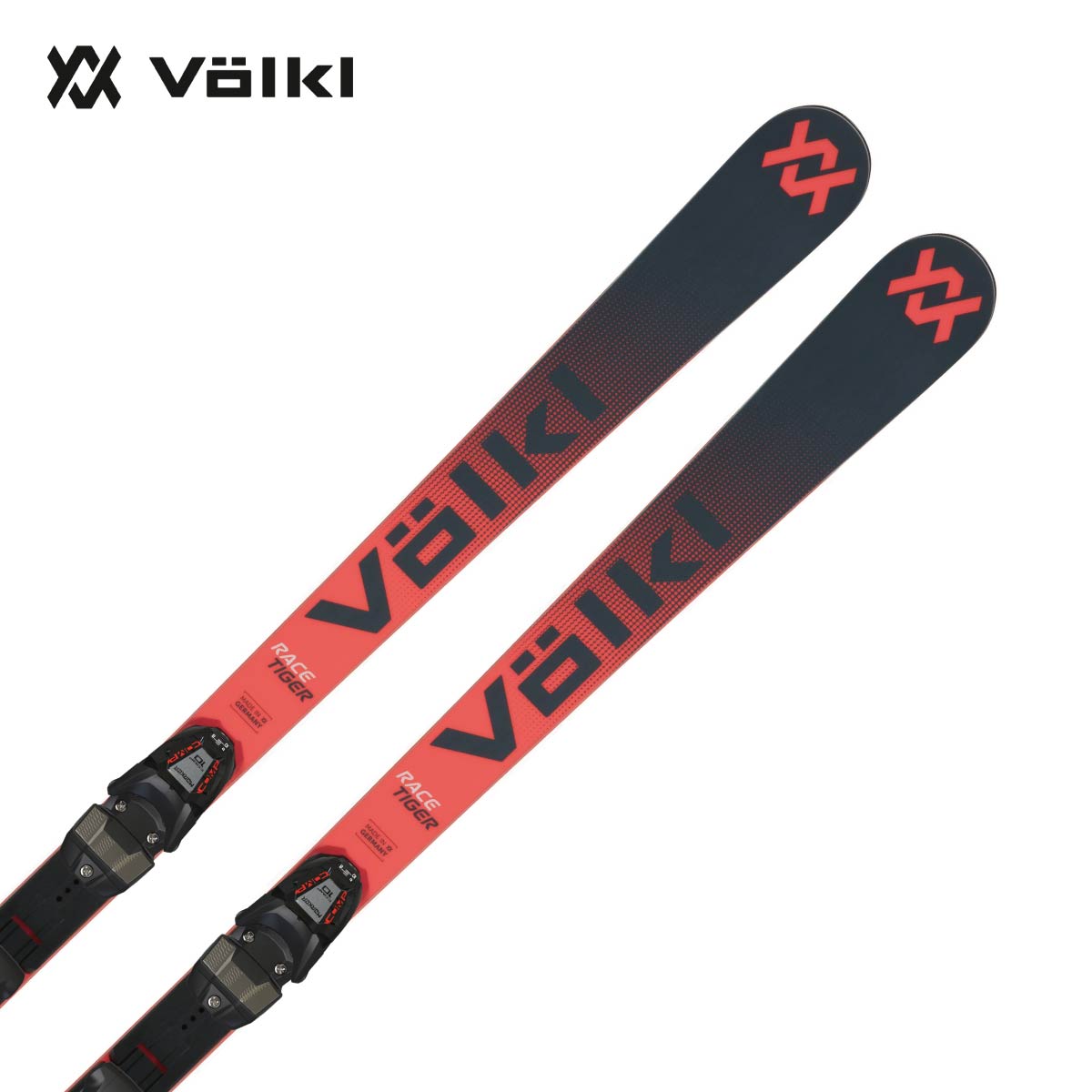 VOLKL フォルクル スキー板 キッズ ジュニア＜2026＞RACETIGER GS JR WC + JR RACE INETERFACE + COMP 10 [V2510810.000]ビンディング セット 取付無料