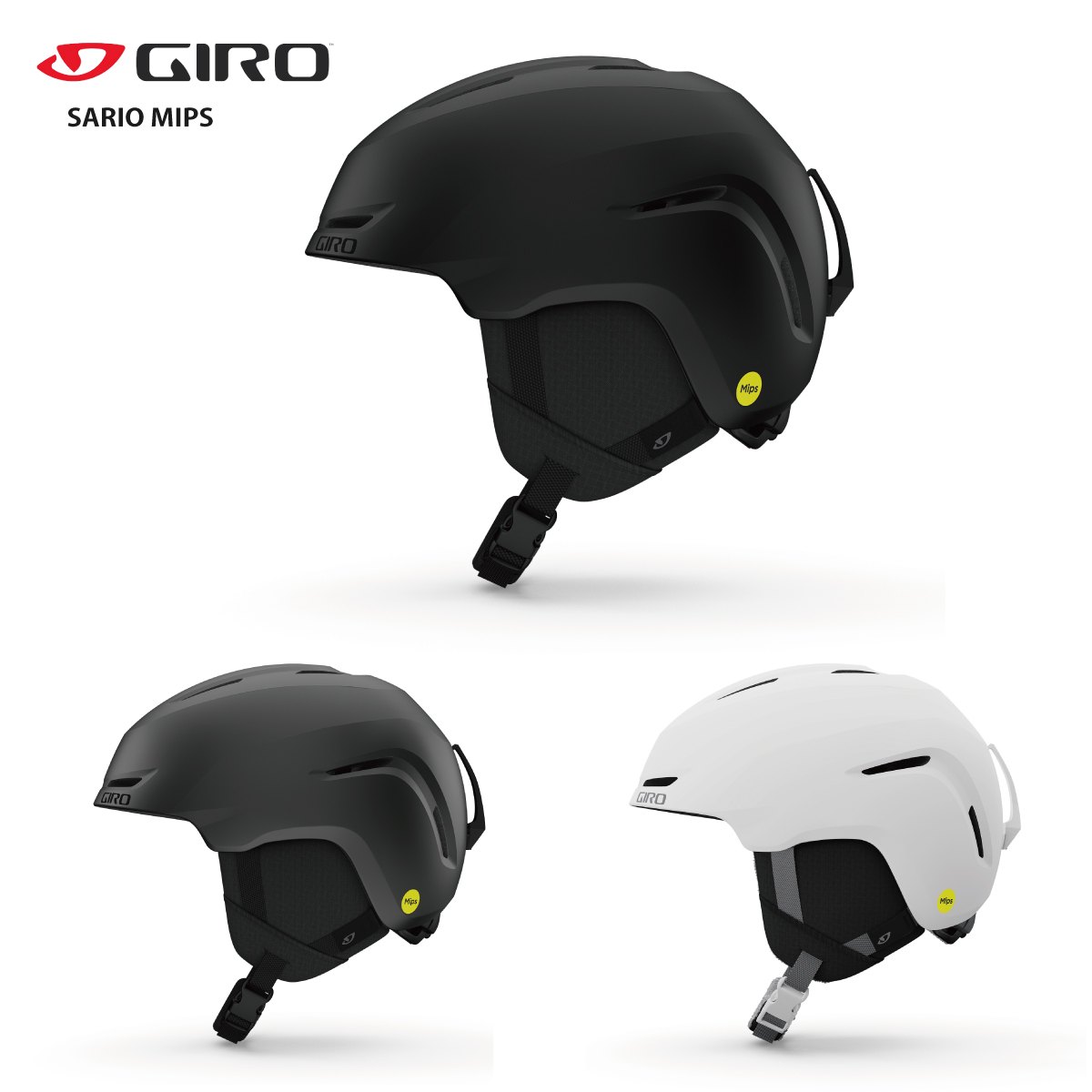 GIRO ジロ スキーヘルメット<2025>SARIO MIPS / サリオ ミップス 日本正規品