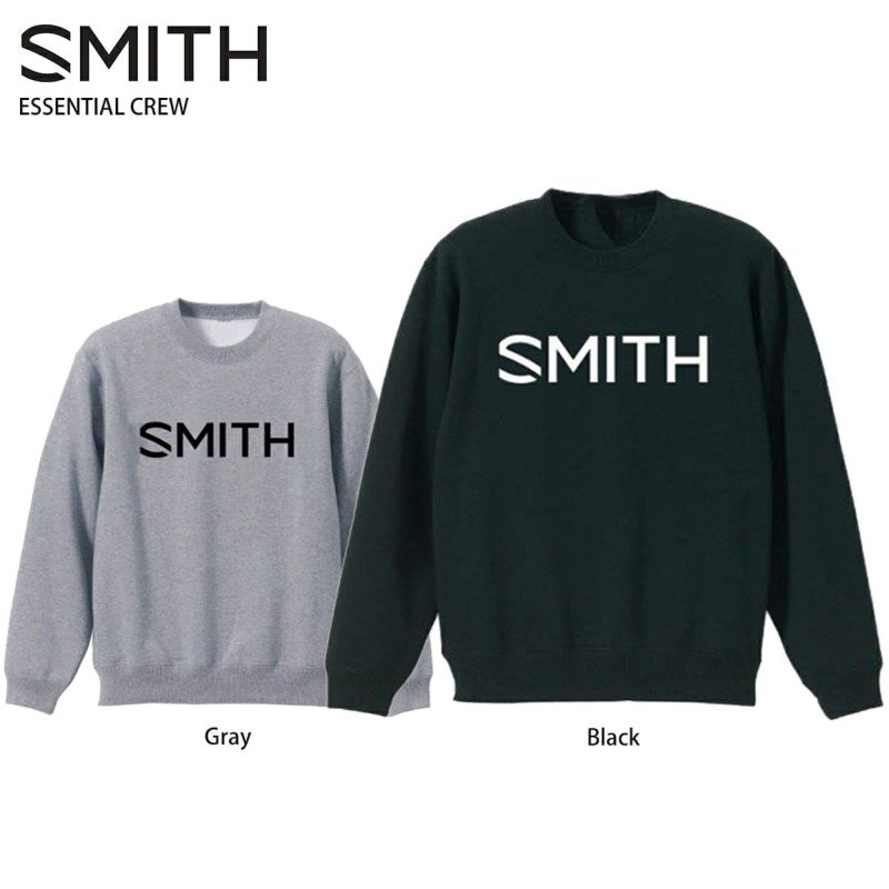 SMITH スミス メンズ レディース スウェット トレーナー ＜2025＞ ESSENTIAL CREW エッセンシャルクルー スノーボード