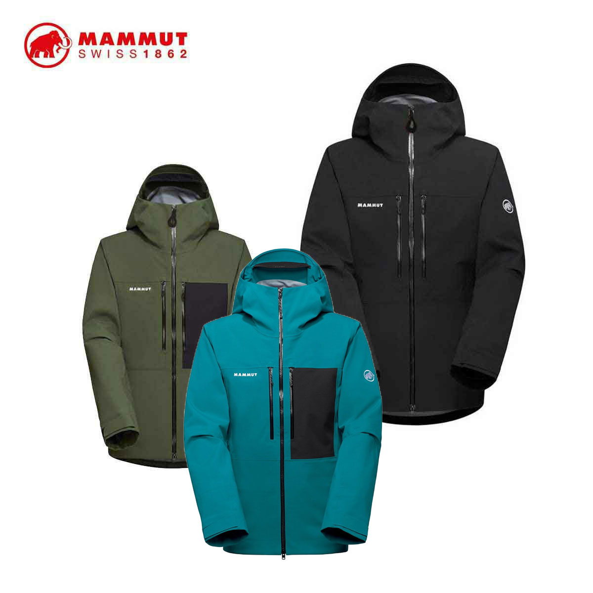 MAMMUT マムート スキーの板御召しもの アウター 上衣 メンズ＜2026＞1010-30990 / Stoney HS Hooded Jacket AF Men