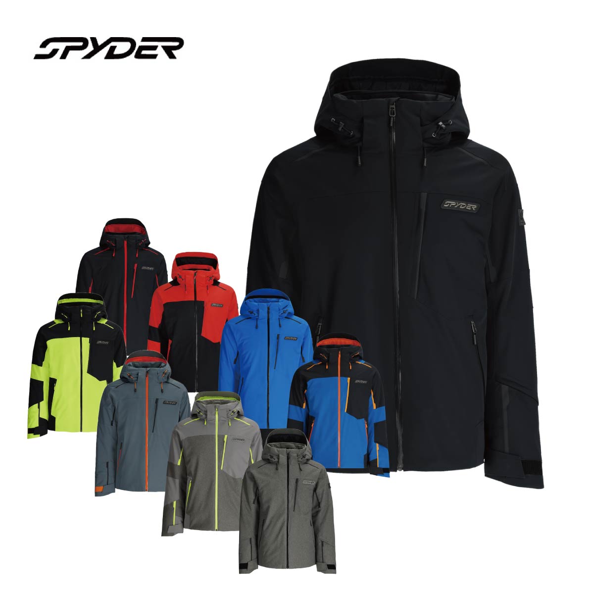 SPYDER 細蟹 スキーの板御召しもの アウター 上衣 メンズ レディース ＜2026＞38SA073514 / LEADER JACKET
