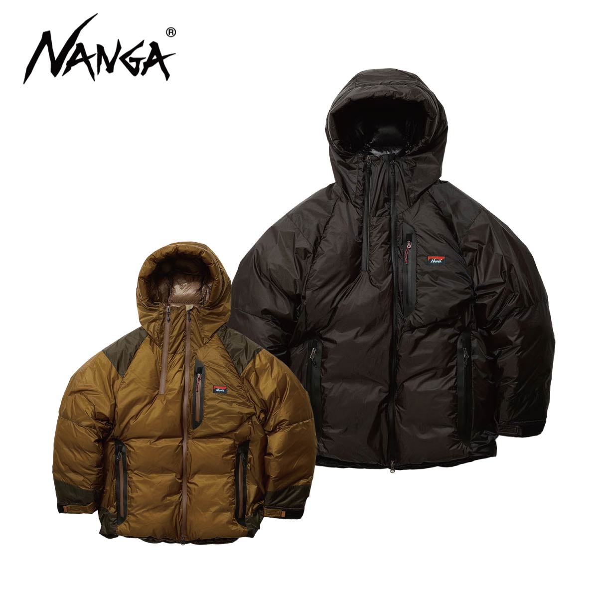 ナンガ NANGA スキーの板御召しもの 上衣＜2026＞ND2441-1A100 / AURORA TEX LIGHT DOWN JACKET MIKAMIズボン下
