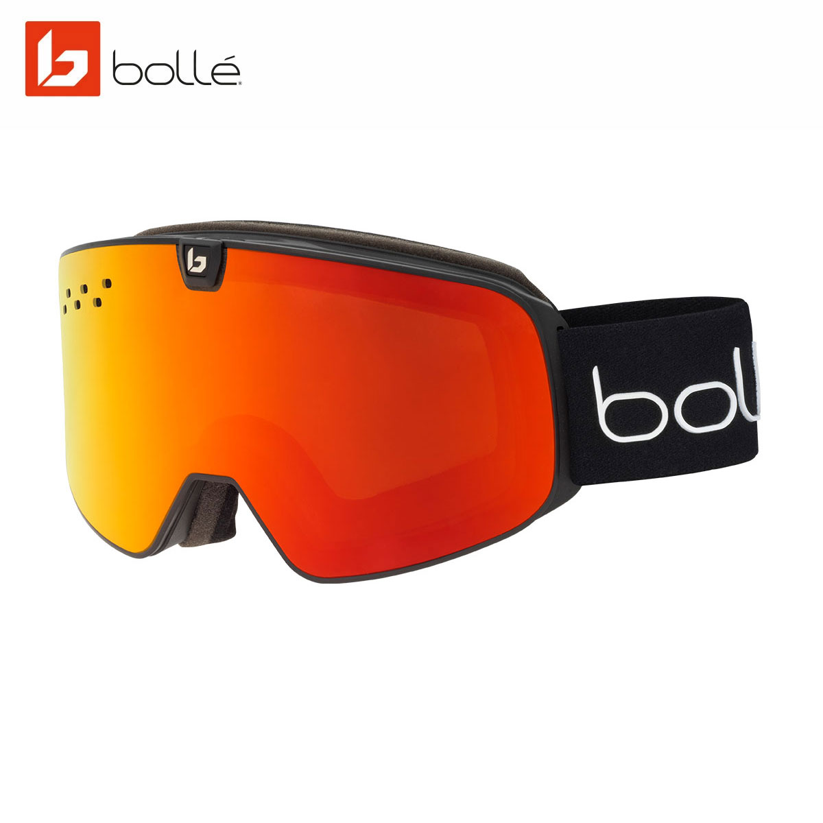 bolle ボレー スキーゴーグル メンズ レディース＜2026＞ 22009 / NEVADA NEO / ネバダ ネオ〔BlackMatte〕【スペアレンズ付】 日本正規品
