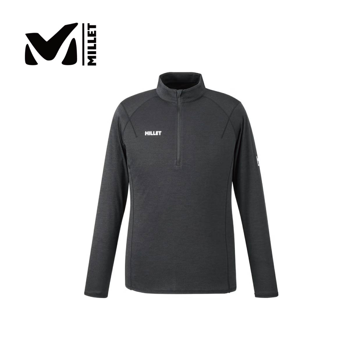 ミレー MILLET スキーの板御召しもの トップス メンズ ＜2026＞MIV02129 / UBIC WOOL DUAL ZIP M / ウビック 羊毛 デュアル ジップ