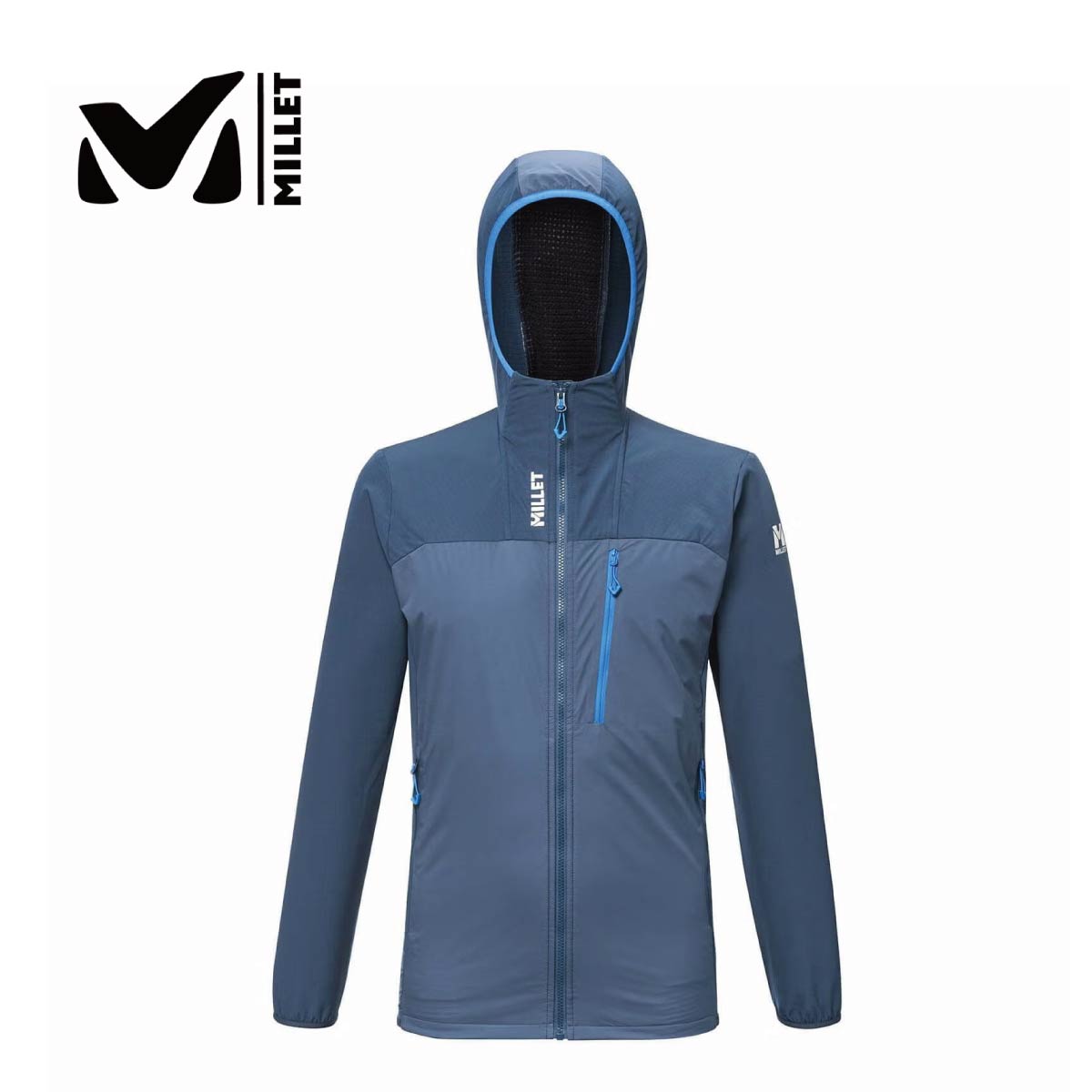 ミレー MILLET スキーの板御召しもの トップス メンズ ＜2026＞MIV10730 / SENECA HYBRID HOODIE M / セネカ 変わり種 フーディ