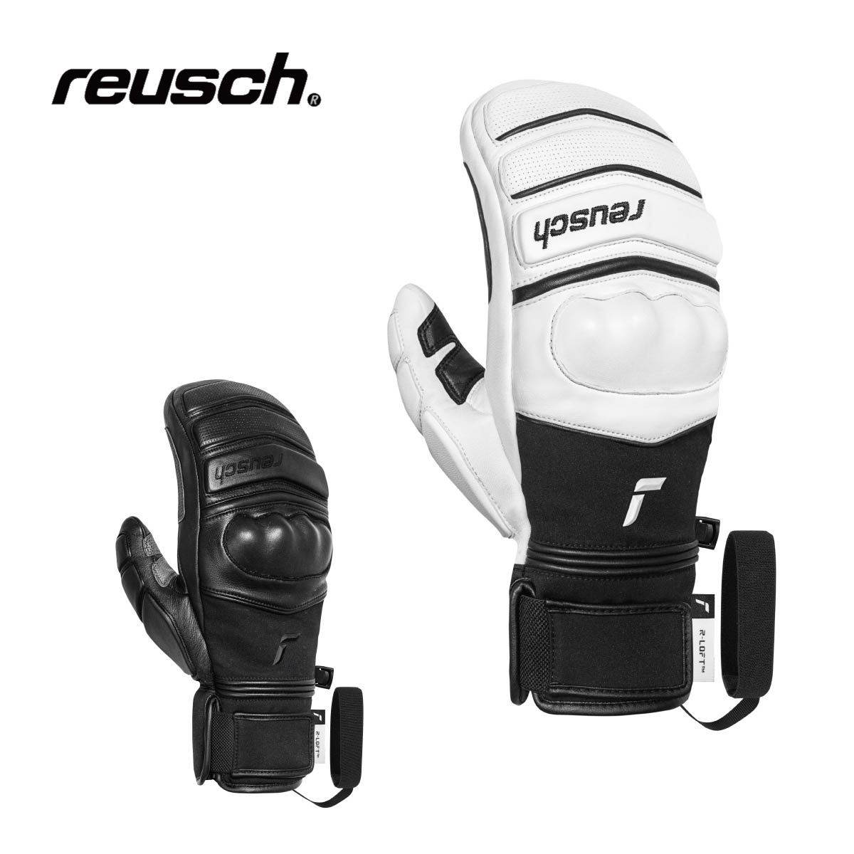 REUSCH ロイシュ スキーグローブ メンズ レディース＜2026＞WORLD CHAMP MITTEN / 65 01 405 日本正規品
