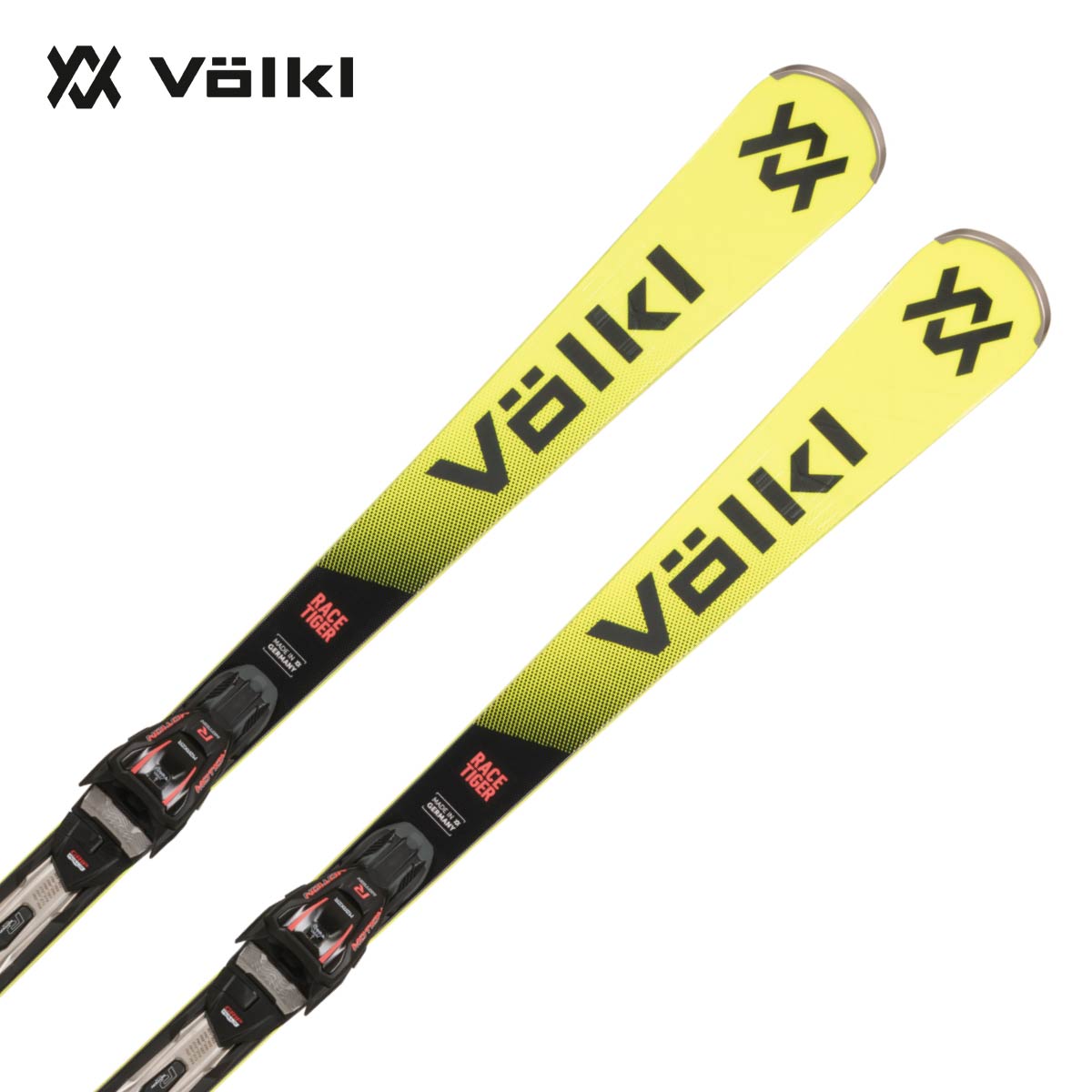 【早期取って置く】VOLKL フォルクル スキーの板板 メンズ レディース＜2027＞RACETIGER SL / [V2610004.000] + RMOTION-T + RMOTION-T 12 85MM ビンディング 書き割り 滑りだし無料【整える付き添い人】【グリップウォーク相応う】