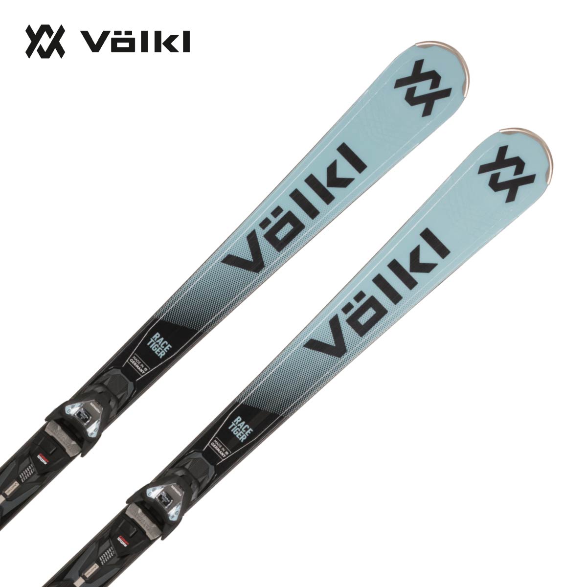 【早期取っておく】VOLKL フォルクル スキーの板板 メンズ レディース＜2027＞RACETIGER MC BLUE / [V2610006.000] + VMOTION + VMOTION 12 BLUE 90MM ビンディング 書き割り 取り付き無料【整える付き添い人】【グリップウォーク相応う】
