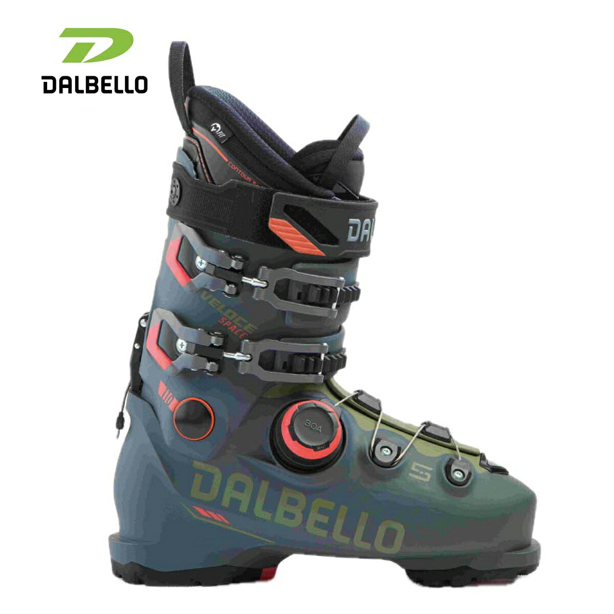 【早期取っておく】DALBELLO ダルベロ スキーの板ブーツ メンズ レディース ＜2027＞VELOCE SPACE 110 / D2503107【boa積み上げる】【グリップウォーク】