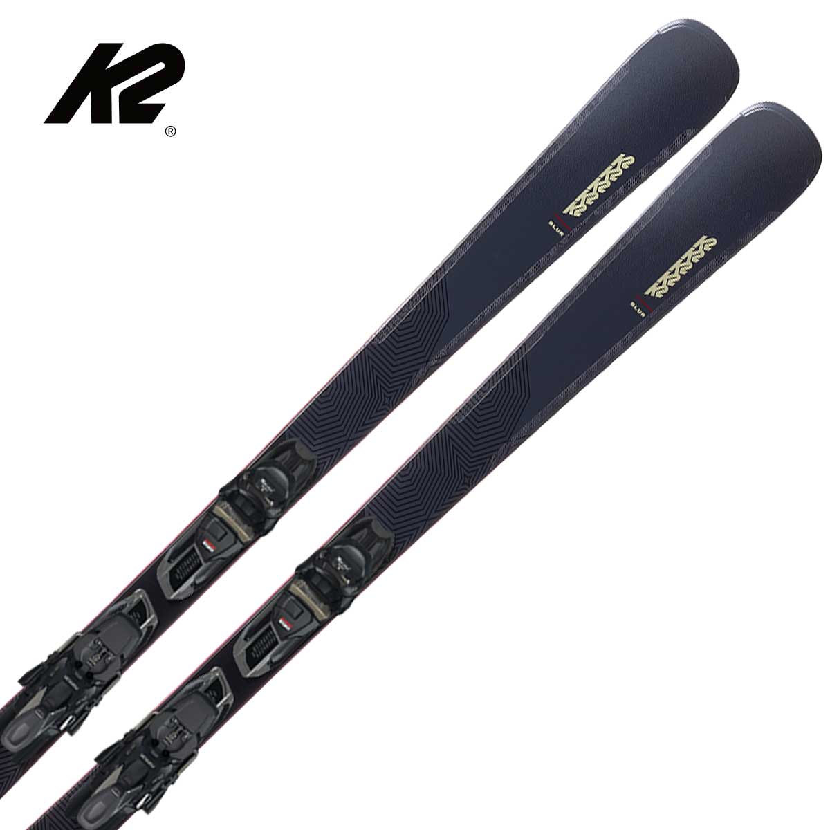 【早期取っておく】K2 ケーツー スキーの板板 レディース＜2027＞BLUR 74 W QUIKCLIK HIGH PERFORMANCE / [KS251280] + ERC 11 TCx Light Quikclik ビンディング 書き割り 取り付き無料