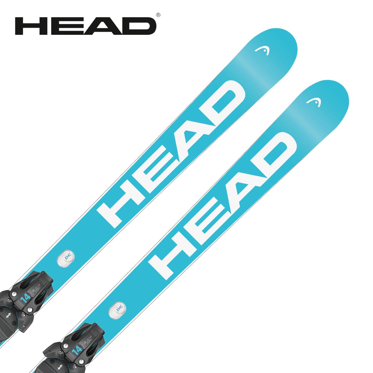 【早期取って置く】HEAD 頭顱 スキーの板板 メンズ レディース＜2027＞WCR e-GS Rebel Speedblue SW RP WCR 14 / [313035] + PROTECTOR+ FF 14 GW R-85 ビンディング 書き割り 滑りだし無料