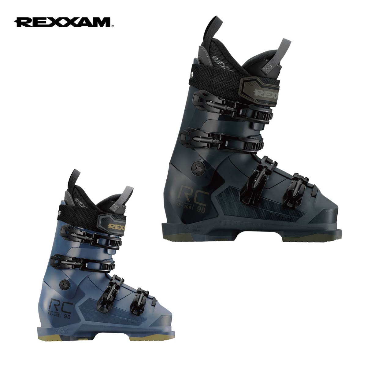【早期取って置く】REXXAM レクザム スキーの板ブーツ メンズ レディース ＜2027＞ RC 90 / アールシー 90【X2N5-788】【X2N5-728】