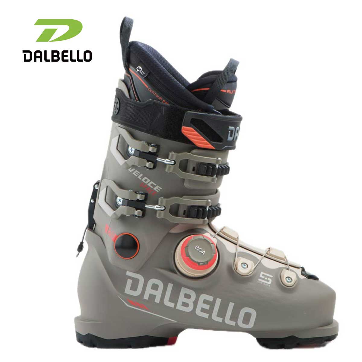 【早期取っておく】DALBELLO ダルベロ スキーの板ブーツ メンズ レディース ＜2027＞VELOCE SPACE 120 / D2503108【boa積み上げる】【グリップウォーク】