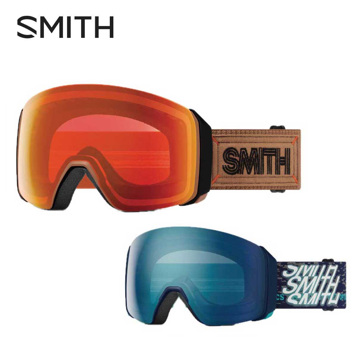 【早期取って置く】SMITH スミス スキーゴーグル メンズ レディース ＜2027＞4D MAG XL / フォーディーマグ エックスエル / メガネ・眼鏡相応うゴーグル メンズ レディース  / スペア部品水晶体付 / 捉え所のない容れもの付【ASIAN FIT】【鏡鑑】 日本定め事品