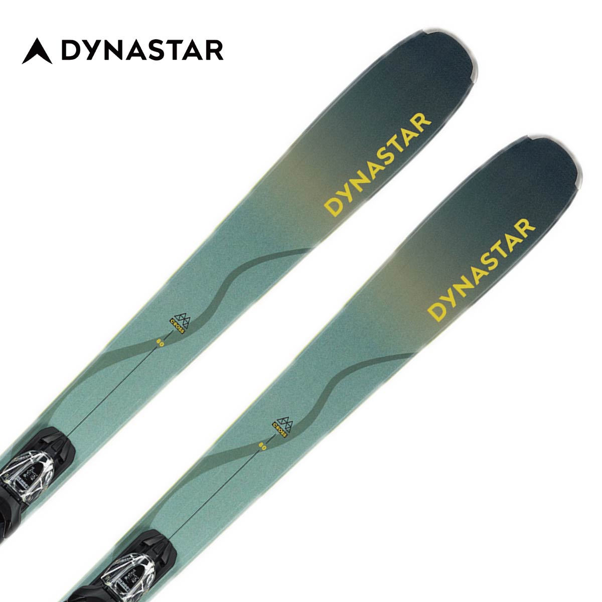 【早期取っておく】DYNASTAR ディナスター スキーの板板メンズ レディース ＜2027＞M-CROSS 80 XPRESS/DAPX501+XPRESS 11 GW B83 BLACK ビンディング 書き割り 取り付き無料