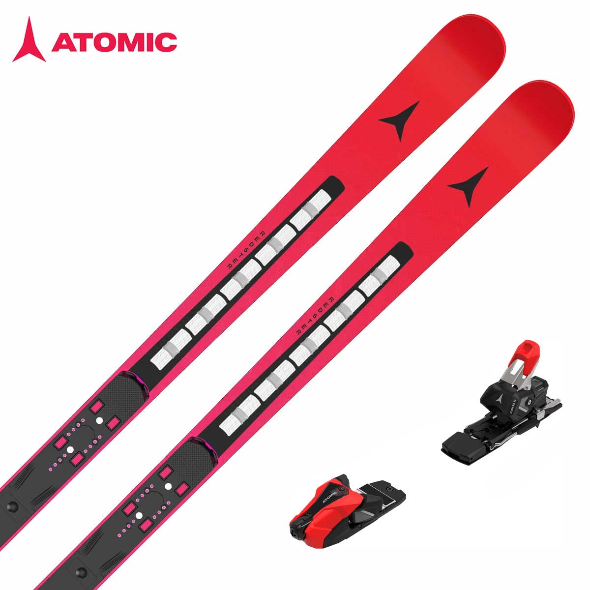 【早期取っておく】ATOMIC アトミック スキーの板板 メンズ レディース ＜2027＞ REDSTER G9 RSM REVOSHOCK 176 / AA0030576 + ICON RS 12 ビンディング 仕掛ける 初っ切り無料