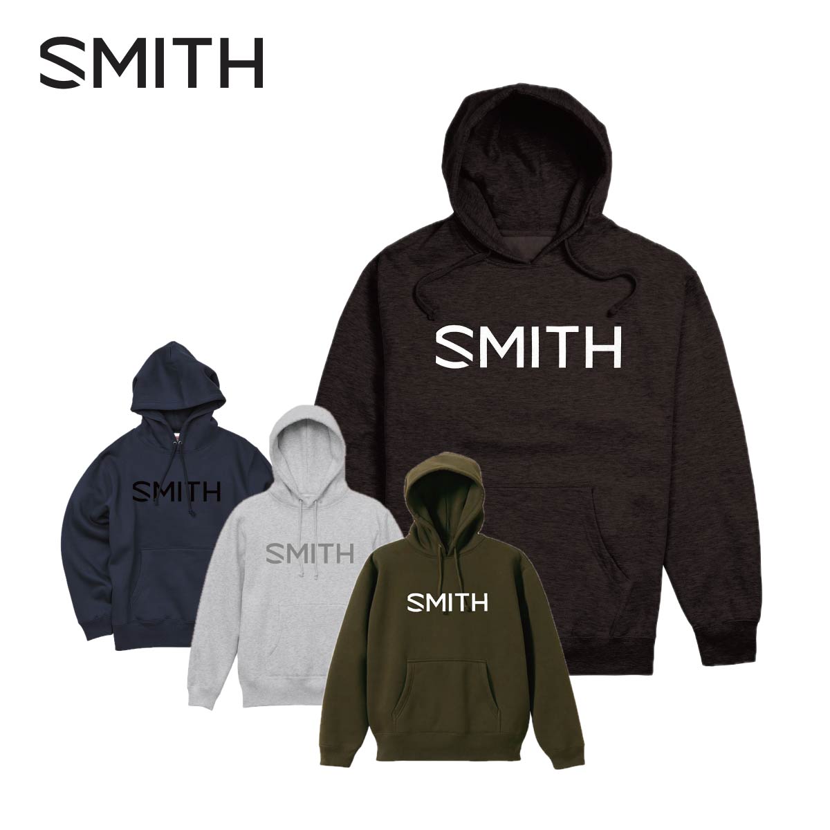 【早期取って置く】SMITH スミス 御召しもの メンズ レディース パーカー＜2027＞ ESSENTIAL HOODIE / エッセンシャル フーディー / 011305