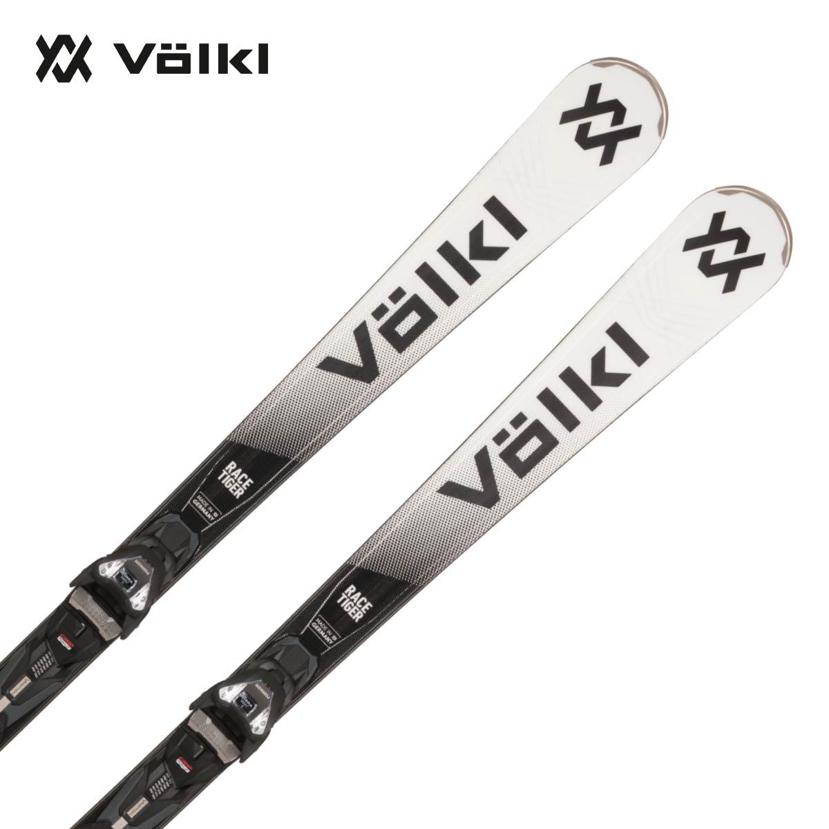 【早期取っておく】VOLKL フォルクル スキーの板板 メンズ レディース＜2027＞RACETIGER SC WHITE / [V2610009.000] + VMOTION + VMOTION 12 90MM ビンディング 書き割り 取り付き無料【グリップウォーク相応う】