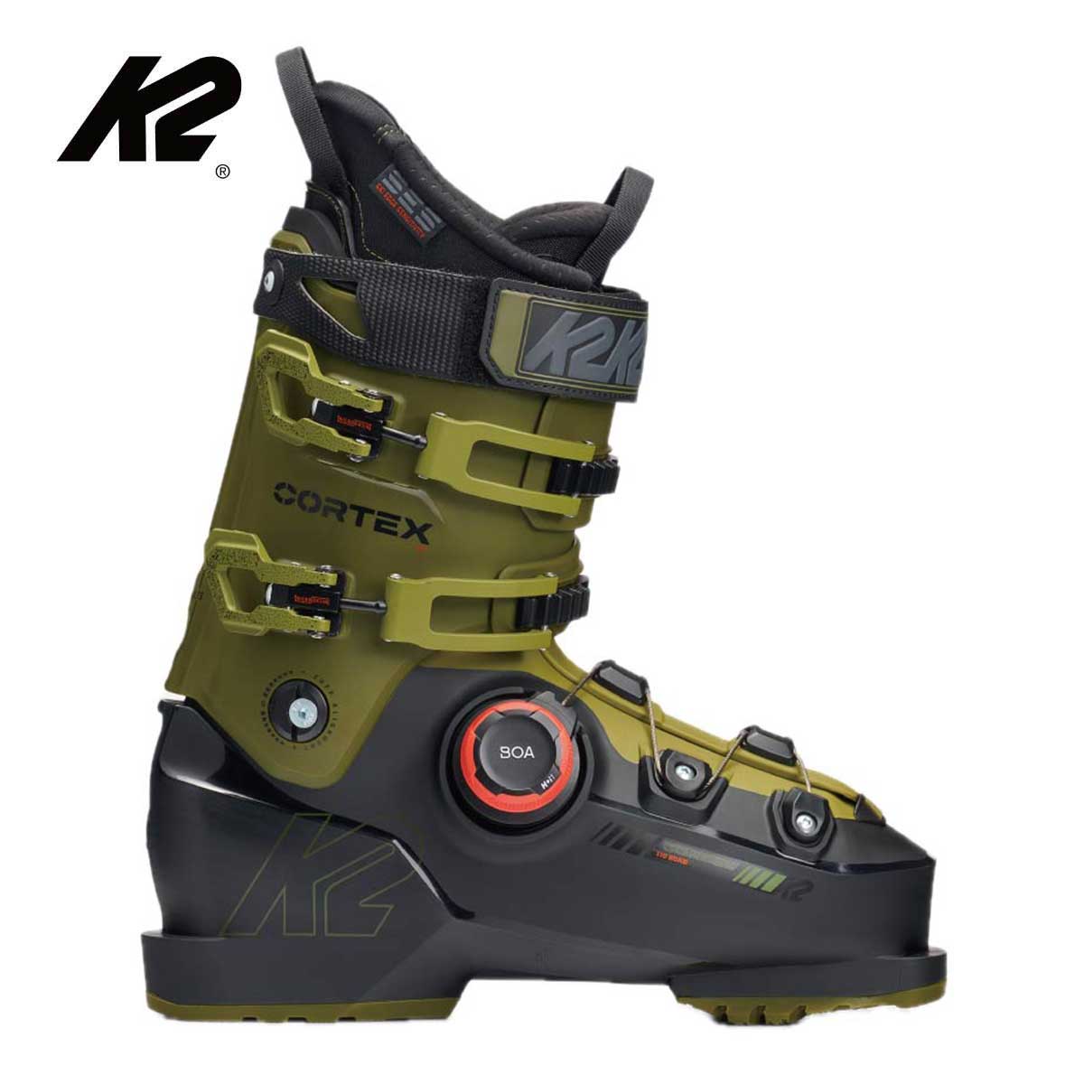 【早期取っておく】K2 ケーツー スキーの板ブーツ メンズ レディース＜2027＞CORTEX 110 BOA / コルテックス 110 ボア / KS251157 【boa積み上げる】【グリップウォーク】