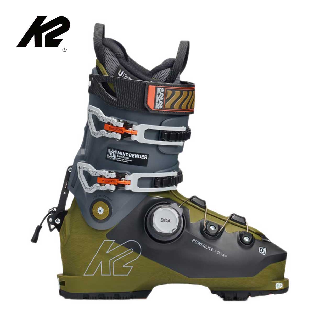 【早期取っておく】K2 ケーツー スキーの板ブーツ メンズ レディース＜2027＞MINDBENDER 110 BOA / マインドベンダー 110 ボア / KS251178 【boa積み上げる】【グリップウォーク】