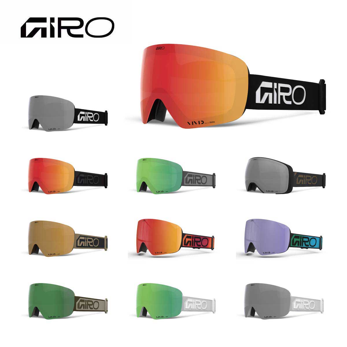 【早期取っておく】GIRO ジロ スキーゴーグル メンズ レディース＜2027＞Contour / コン周遊旅行【メガネ・眼鏡相応う】【ASIAN FIT】【鏡鑑】【スペア部品水晶体付】