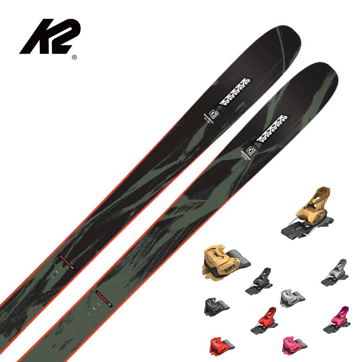 【早期取って置く】K2 ケーツー スキーの板板 メンズ レディース＜2027＞MINDBENDER 101 / [KS261790] + ＜27＞ATTACK 14 GW ビンディング 書き割り 滑りだし無料